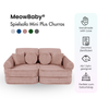 MeowBaby Spielsofa Mini Plus Churros - Plüschcord Edition