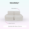 MeowBaby Spielsofa Mini Basic Churros - Plüschcord Edition