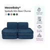 MeowBaby Spielsofa Mini Basic Churros - Plüschcord Edition