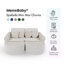 MeowBaby Spielsofa Mini Max Churros - Plüschcord Edition